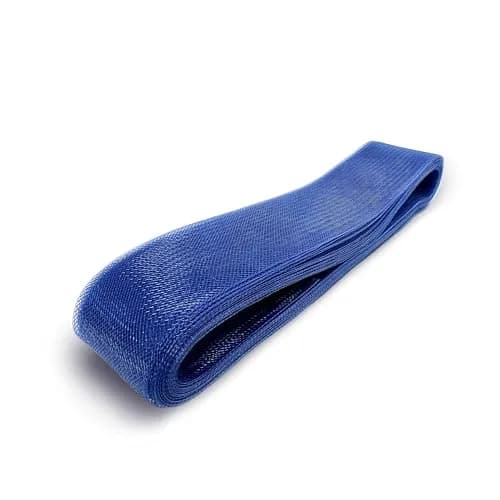 Top Trimming 2" Wide Soft Horsehair Braid | 22 Yards, Navy Blue, Washable & Dry Cleanable thumbnail 3