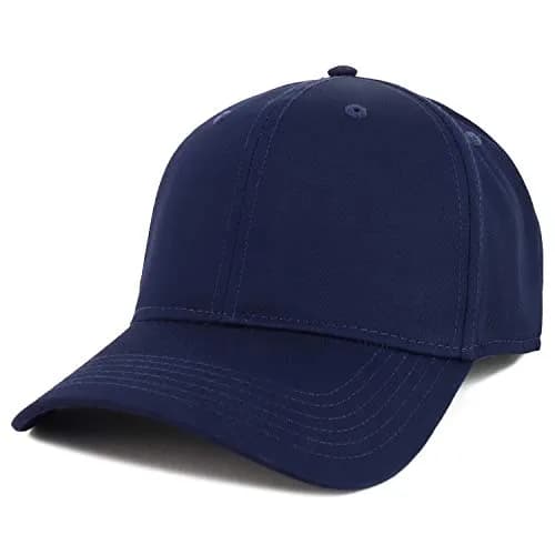 Armycrew XXL Oversize High Crown Baseball Cap Navy | Adjustable 62CM thumbnail 1