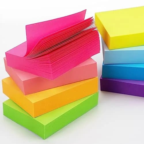 Winner Aura Self-Stick Notes 1.5x2 in | Bright Colors, Reusable, 24 Pads thumbnail 4