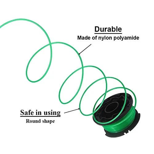 THTEN SF-080 Trimmer Spool 0.080" (20ft) | Compatible with Black Decker GH3000 LST540 thumbnail 3