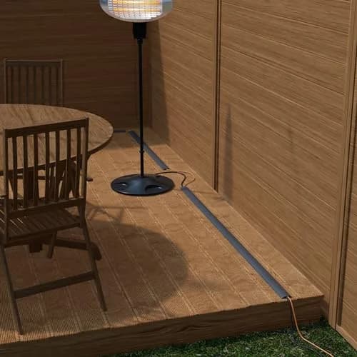 D-Line Gray Floor Cord Cover 900cm (30ft) | Heavy Duty Cable Management Solution for Wires on Floor thumbnail 6
