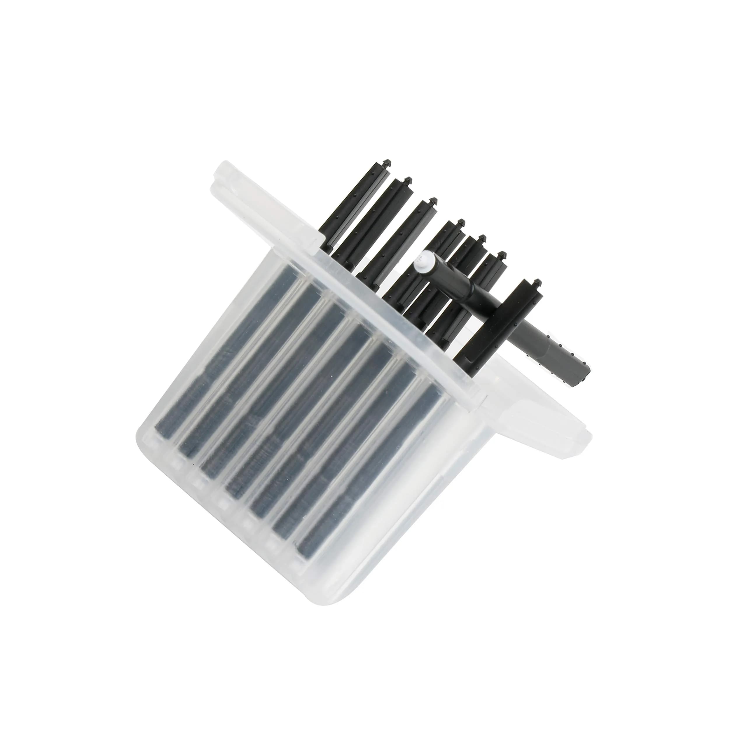 BIZALAMA Hearing Aid Wax Guard Filter 40 Pack Black | Compatible with Phonak, Widex, Resound — Black