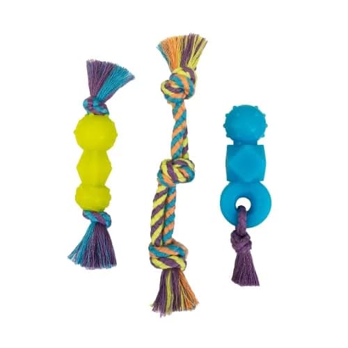 Pupstages Mini Dentachew Dental Dog Chew Toys, 5-8" | Supports Healthy Gums & Teething (110 characters) thumbnail 1