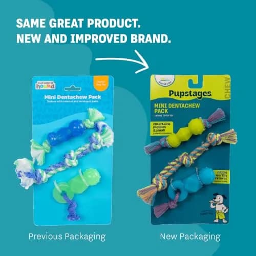 Pupstages Mini Dentachew Dental Dog Chew Toys, 5-8" | Supports Healthy Gums & Teething (110 characters) thumbnail 7