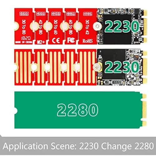 RingBuu Extended Bracket for M.2 NVMe SSDs | Adjustable, Stable, Metal (2230-2280) | India thumbnail 4