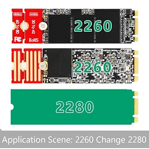 RingBuu Extended Bracket for M.2 NVMe SSDs | Adjustable, Stable, Metal (2230-2280) | India thumbnail 5