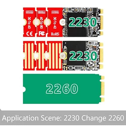 RingBuu Extended Bracket for M.2 NVMe SSDs | Adjustable, Stable, Metal (2230-2280) | India thumbnail 6