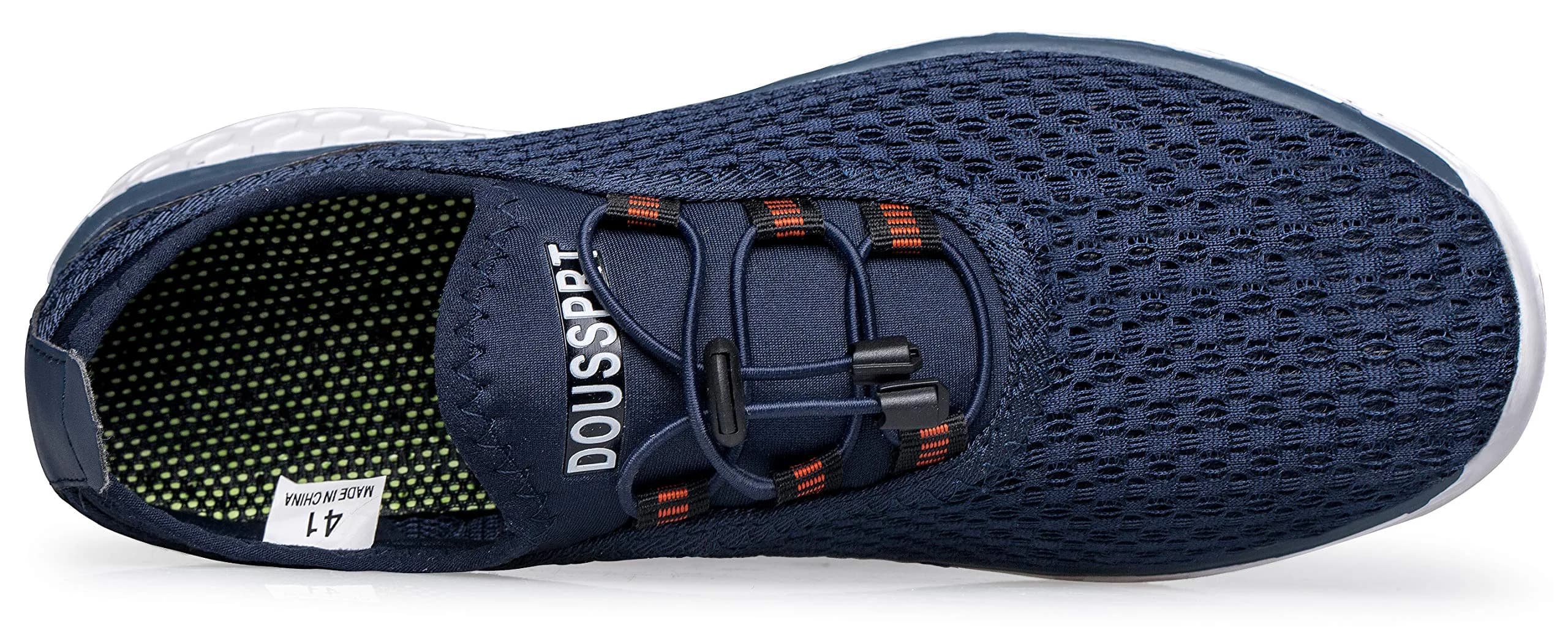 DOUSSPRT Men's Water Shoes Quick Dry for Beach Swim Pool Fishing Blue | Breathable Mesh & Open Design thumbnail 8
