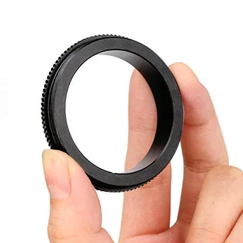 SVBONY SV130 M48 to M42 Male Telescope Adapter Black | Durable Metal Knurling Design thumbnail 2
