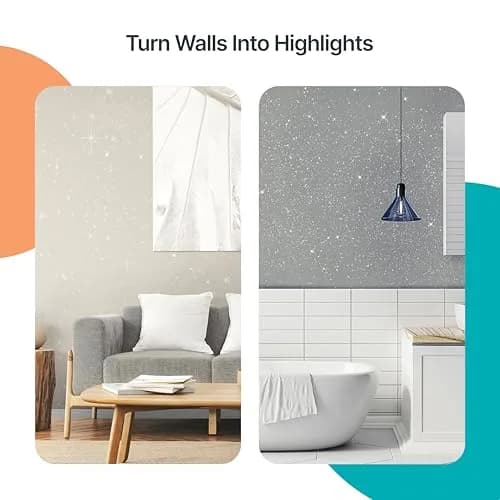 v1rtus Silver Holographic Glitter Paint Additive 200g | Sparkle Wall & Craft Decor thumbnail 8