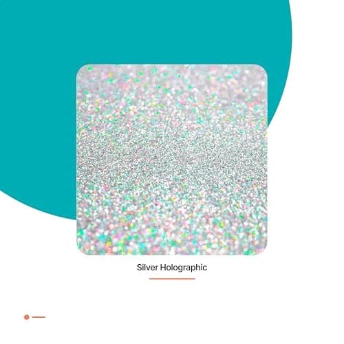 v1rtus Silver Holographic Glitter Paint Additive 200g | Sparkle Wall & Craft Decor thumbnail 2