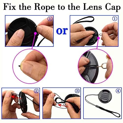 ULBTER 40.5mm Lens Cap for Sony E-Mount 16-50mm F3.5-5.6 | Protects lens from scratches & dust thumbnail 5