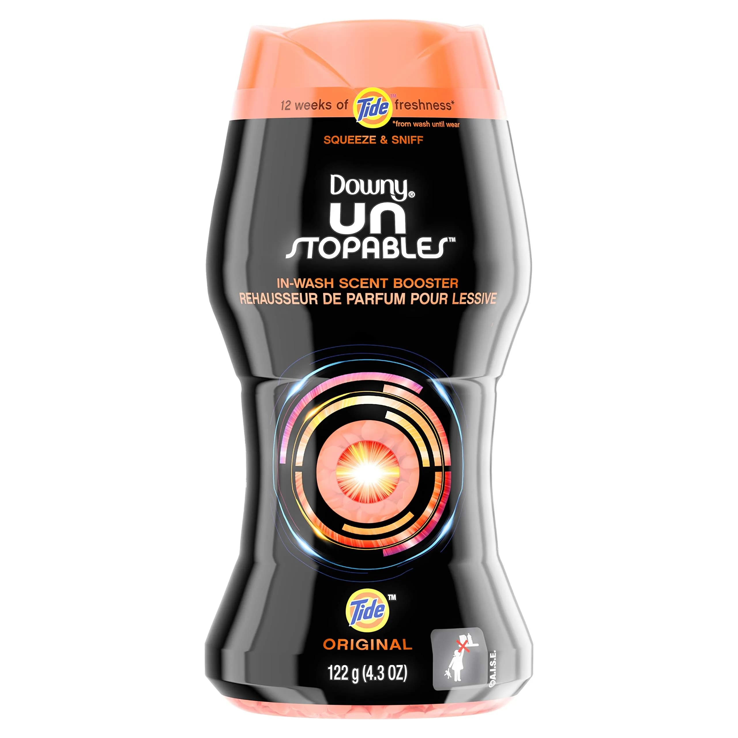 Downy Unstopables Tide Original Scent Booster Beads 122g (4.3 oz) | Freshness That Lasts - main product image