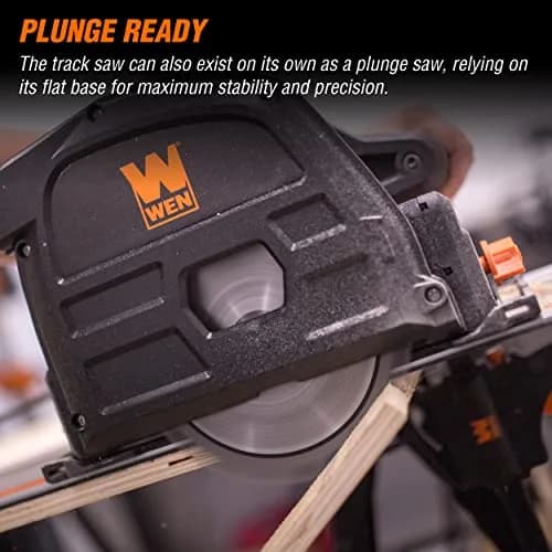 WEN 10-Amp 6.5-Inch Plunge Cut Sidewinder Circular Track Saw | Precise, Portable, USA Import thumbnail 3