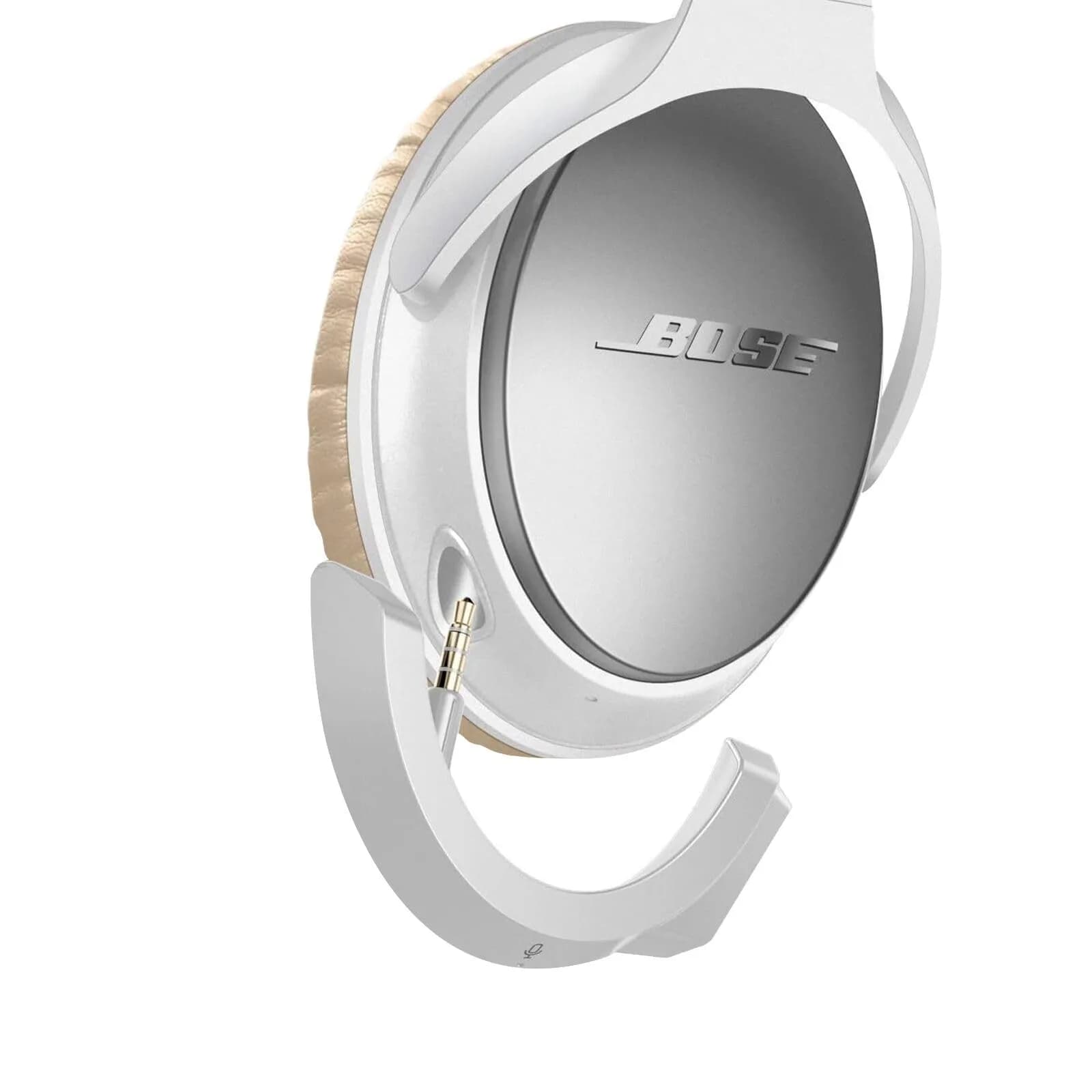 YOCOWOCO aptX Wireless Bluetooth Adapter for Bose QC25 Headphones, White | Bluetooth 5.0 with aptX LL — White