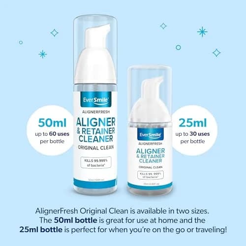 EverSmile AlignerFresh Original Clean Foam 25ml | Whitens Teeth & Fights Bad Breath thumbnail 6