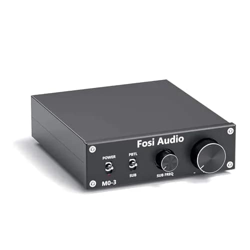 Fosi Audio M03 200 Watt Mono Amplifier | Full-Frequency & SUB Bass Switchable, 32V/5A Power Supply thumbnail 1