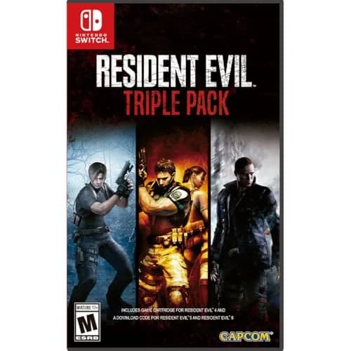 Resident Evil Triple Pack - Nintendo Switch | 3 Classic Horror Games thumbnail 1