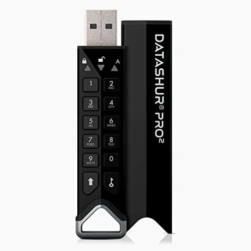 iStorage datAshur PRO2 32 GB | Secure Hardware Encrypted USB Drive | FIPS 140-2 Level 3 Certified (70-120 chars) thumbnail 1
