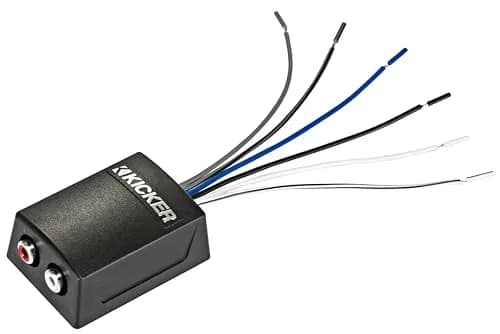Kicker 46KISLOC2 Stereo Line-Out Converter with Remote Turn-On Output | 55W Input, 8V Output, Flat Frequency Response thumbnail 4