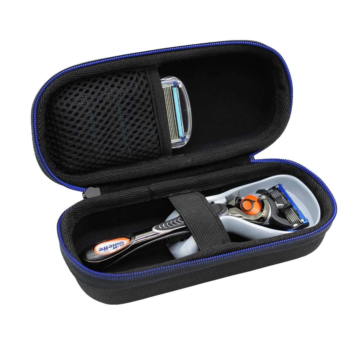 GUBEE Hard Storage Case Bag for Gillette Fusion5 ProGlide Men's Razor 17.5cm (6.9in) | Travel & Protection — black