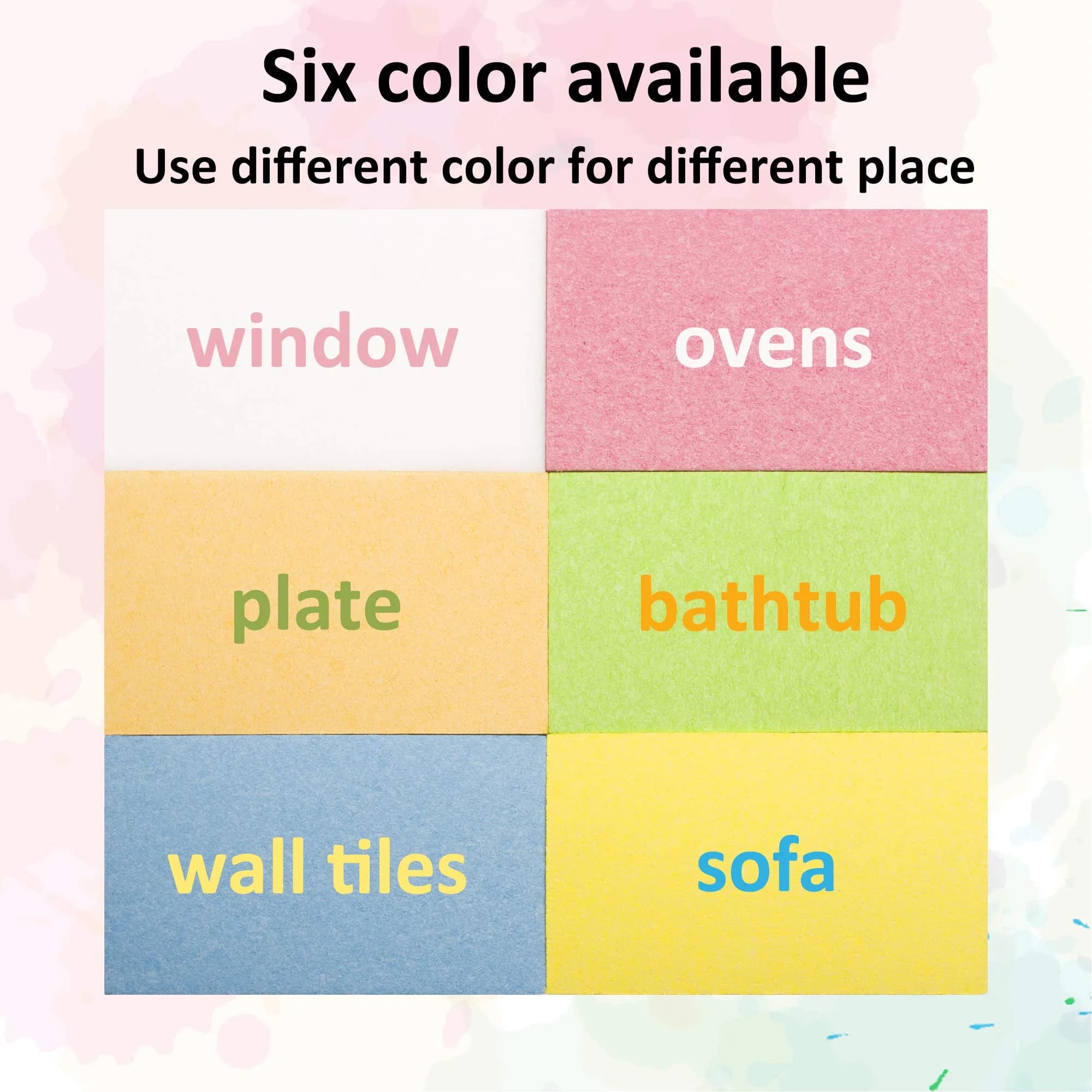 ARCLIBER Compressed Scrub Sponge 18-Pack | Biodegradable Cellulose for Kitchen, Bathroom, Cars - view 6