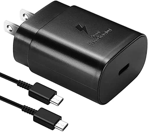 Samsung 25W USB-C Super Fast Charging Wall Charger Black 25W (0.88 oz) | PD 3.0 Certified thumbnail 1