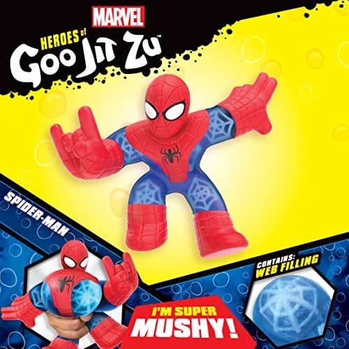 Heroes of Goo Jit Zu Spider-Man Marvel Hero Pack 13.5cm (5.31 inches) | ASTM-Tested Toy Figure thumbnail 6