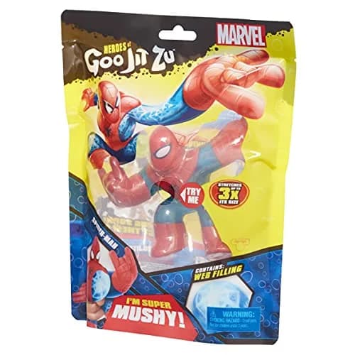 Heroes of Goo Jit Zu Spider-Man Marvel Hero Pack 13.5cm (5.31 inches) | ASTM-Tested Toy Figure thumbnail 2