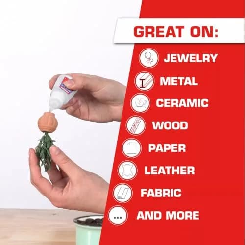 Loctite Professional Super Glue Liquid, Clear, 40ml (1.41 fl oz) Bottle, 2 Pack | Fast-Drying Cyanoacrylate Adhesive for Strong, Invisible Repairs thumbnail 4