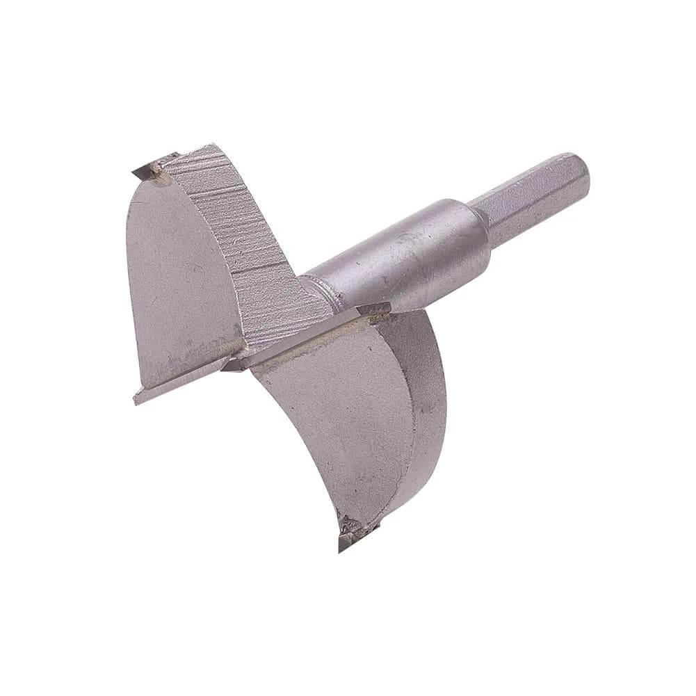 Utoolmart 70mm Forstner Drill Bit with Hex Shank | Cemented Carbide Woodworking Hole Saw Cutter — 70mm