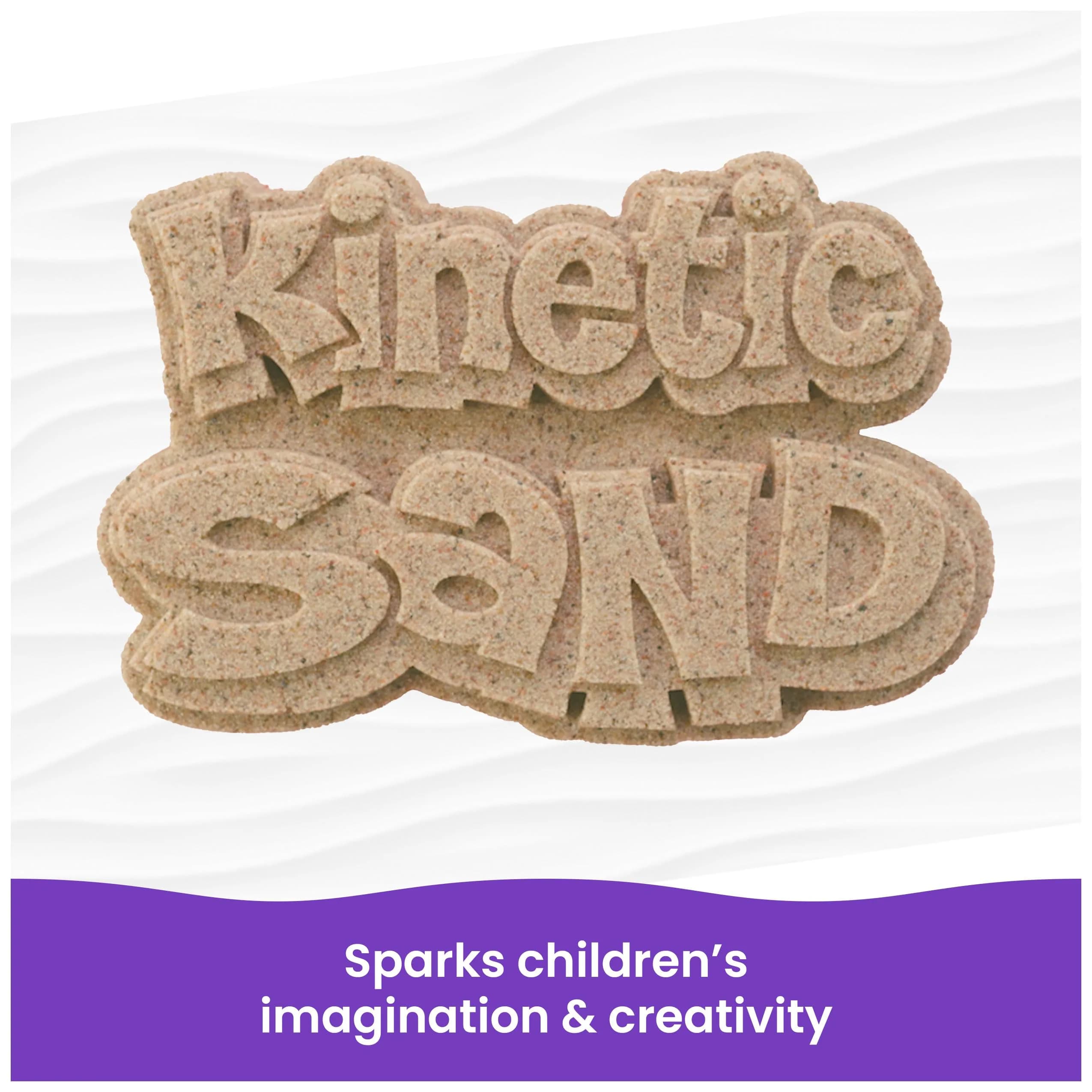 Kinetic Sand Brown 2lb (907g) | Moldable Sensory Play Sand for Kids Ages 3+ | Non-Toxic & Easy Cleanup - view 5