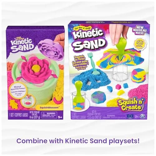 Kinetic Sand Brown 2lb (907g) | Moldable Sensory Play Sand for Kids Ages 3+ | Non-Toxic & Easy Cleanup thumbnail 7