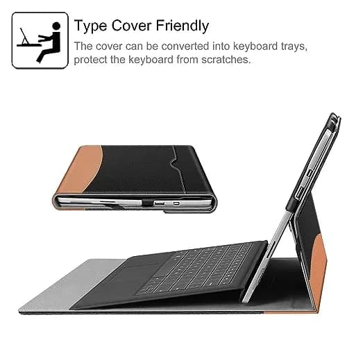 Fintie Case for 12.3 inch Microsoft Surface Pro 7 Plus, Pro 7/6/5/4/3 | Premium Synthetic Leather Folio with Kickstand & Stylus Holder thumbnail 6