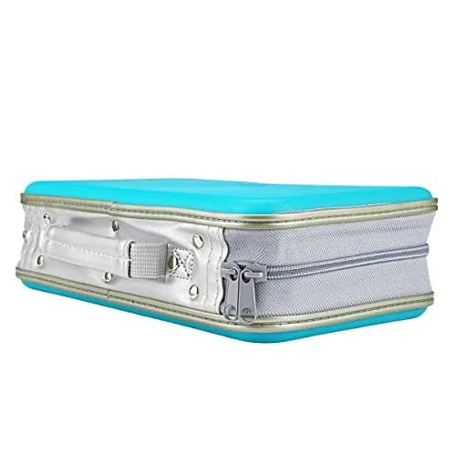 Wismart CD DVD Wallet 96 Capacity Skyblue | Heavy Duty Hard Shell Organizer (70-120 chars) thumbnail 5