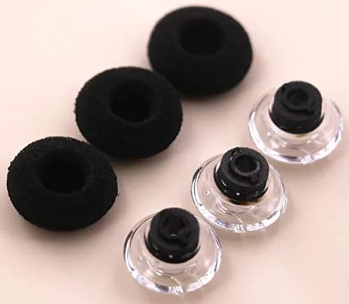 IiEXCEL Replacement Eartip Kit for Plantronics Voyager Legend, Large Clear Silicone Earbud - main product image