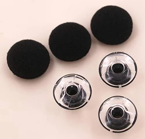 IiEXCEL Clear Replacement Eartip Kit for Plantronics Voyager Legend & 5200 Headsets | 3-Pack Large Size thumbnail 6