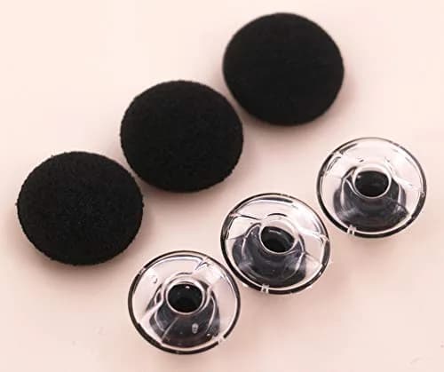 IiEXCEL Clear Replacement Eartip Kit for Plantronics Voyager Legend & 5200 Headsets | 3-Pack Large Size thumbnail 7