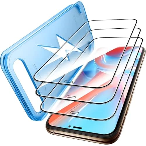 Mkeke for iPhone XS Screen Protector 3 Pack | Military-Grade Drop & Scratch Protection thumbnail 1