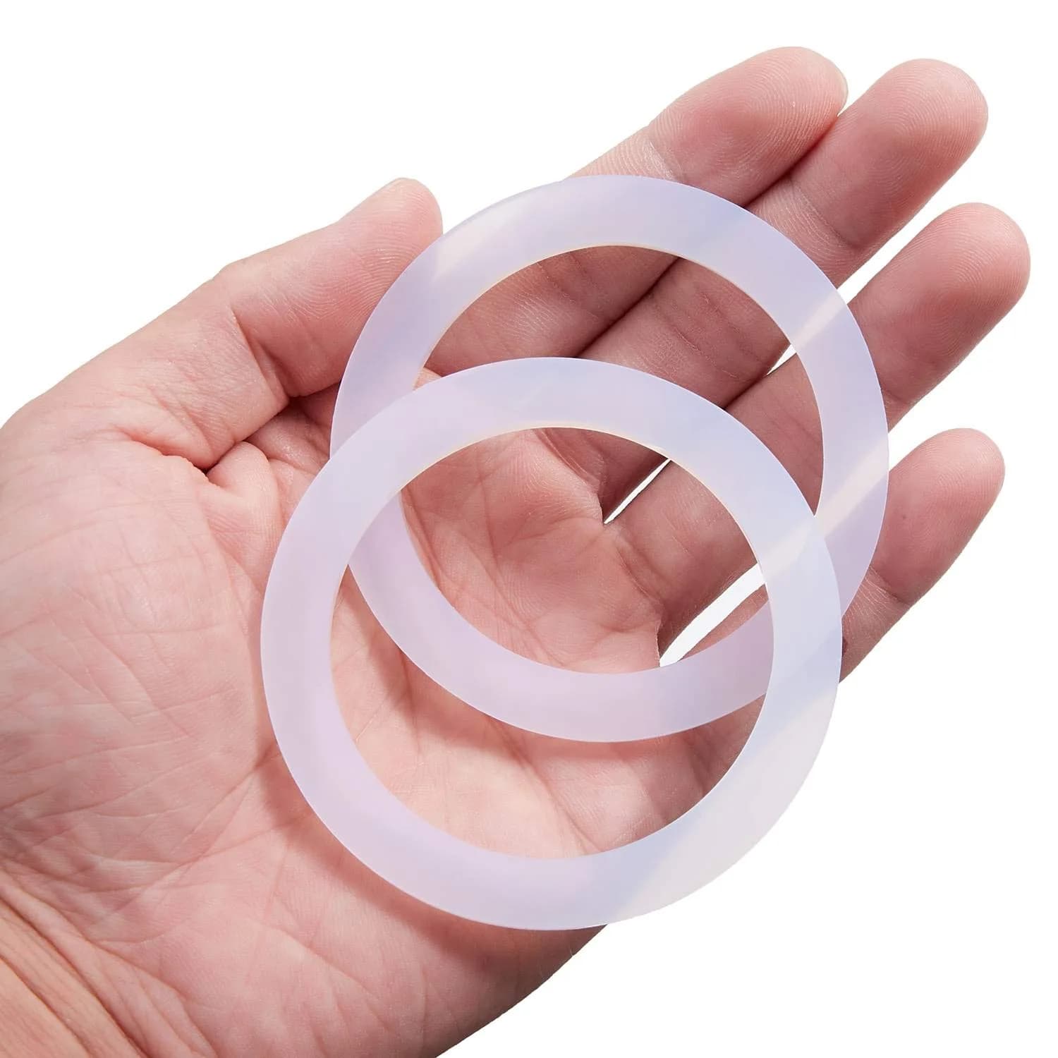 LitOrange 8 Pcs 6 Cups Replacement Food Grade Silicone Gasket | For Bialetti Moka Pots - main product image