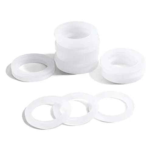 LitOrange 8 Pcs 6 Cups Replacement Food Grade Silicone Gasket | For Bialetti Moka Pots thumbnail 8