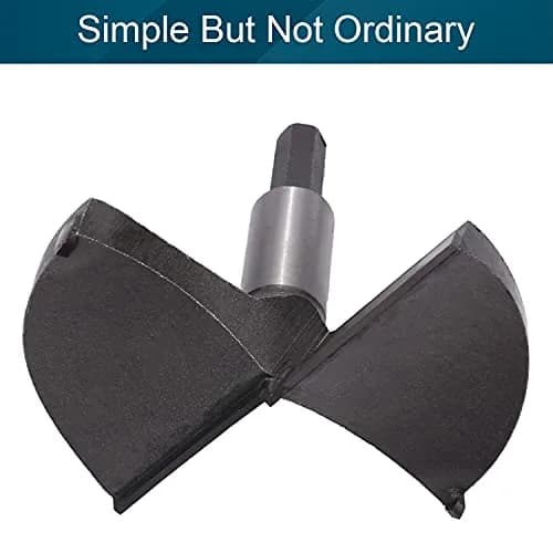 Utoolmart Forstner Drill Bit 100mm (3.94") Hex Shank | Precision Wood Cutter for Softwoods & Plastics thumbnail 3