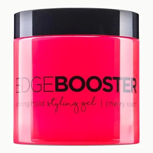 Style Factor EDGE BOOSTER Strong Hold Styling Gel | Alcohol-Free Hair Gel with Camellia Sinensis Seed Oil for Curly, Wavy & Sleek Styles (16.9oz) thumbnail 1