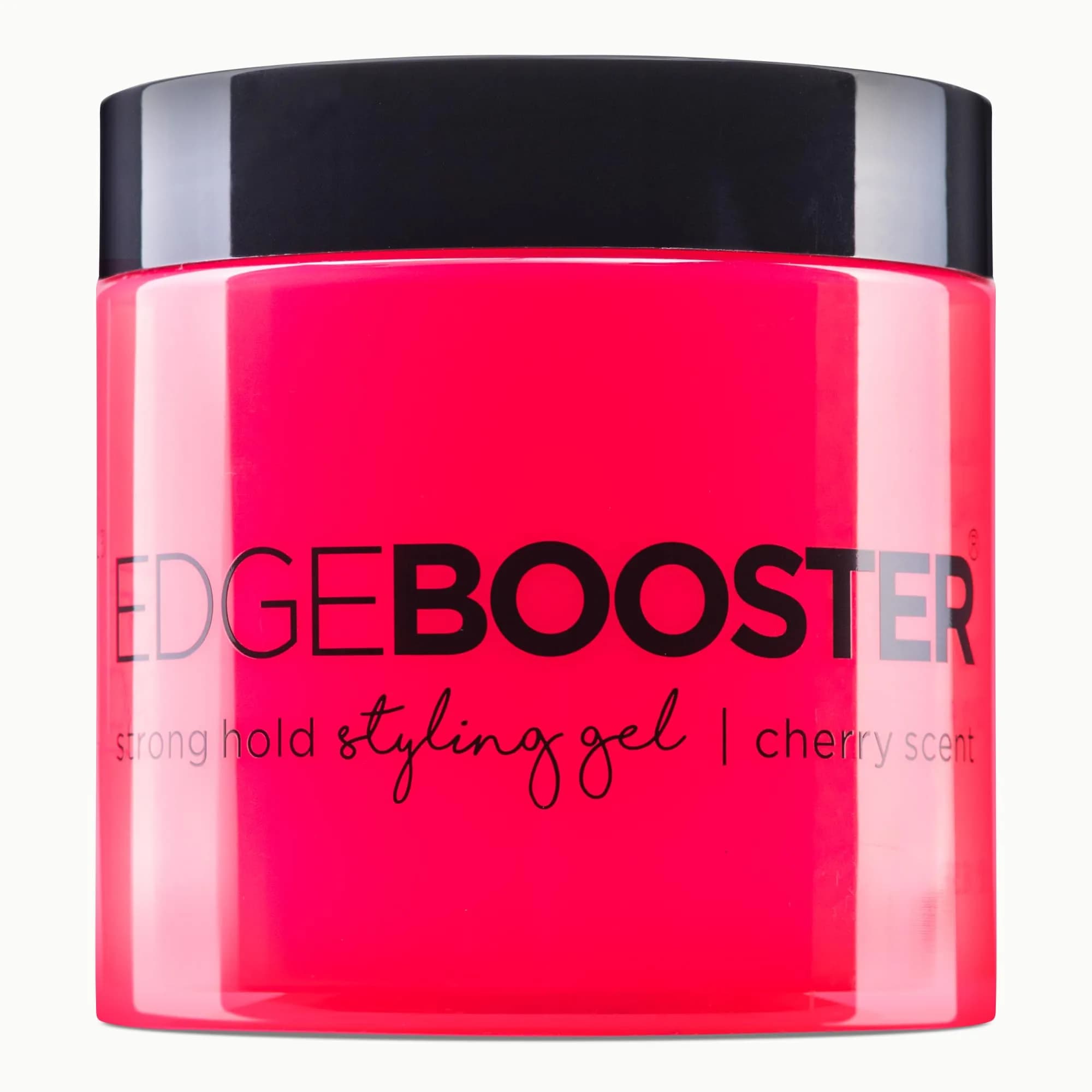 Style Factor EDGE BOOSTER Strong Hold Styling Gel | Alcohol-Free Hair Gel with Camellia Sinensis Seed Oil for Curly, Wavy & Sleek Styles (16.9oz)