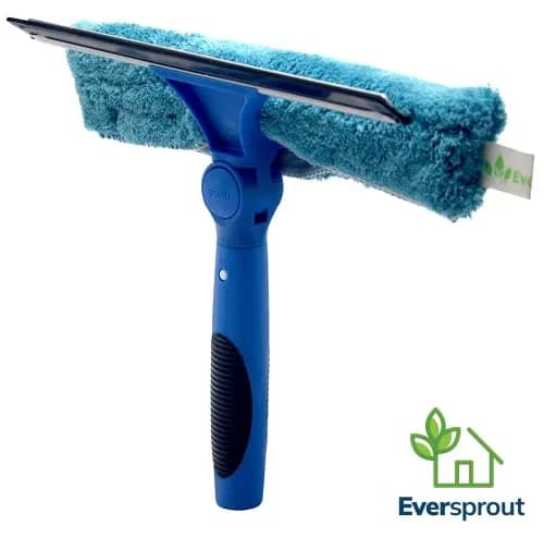 EVERSPROUT Swivel Squeegee & Microfiber Window Scrubber Attachment | 10-inch Blade, 7-Angle Swivel, Washable Microfiber thumbnail 7