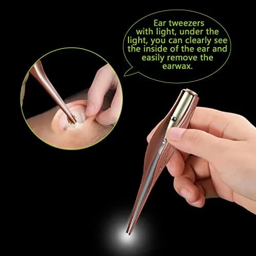 SENLMLER 4 Pack Ear Pick with Light | Safe Ear Wax Removal Kit for Kids & Adults thumbnail 3