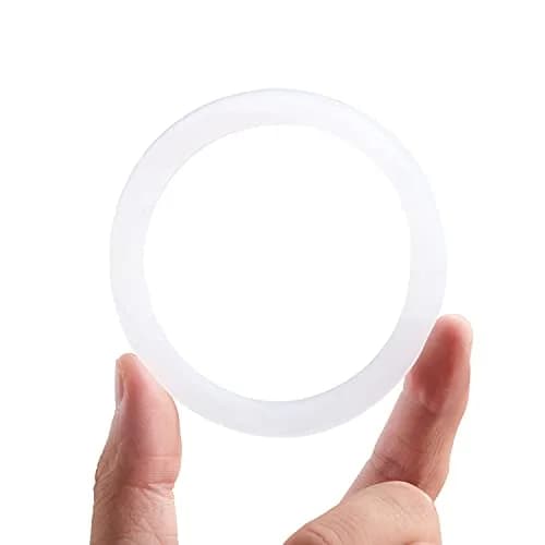 LitOrange 9-Cup Moka Pot Silicone Gasket Replacement (8 Pcs, Clear) | Food Grade & Heat Resistant thumbnail 6