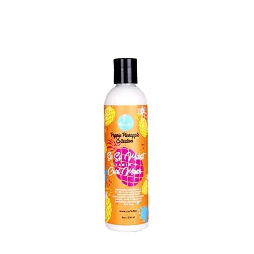 Curls Poppin Pineapple Vitamin C Curl Mask 8oz | Thickens & Moisturizes All Curl Types thumbnail 1