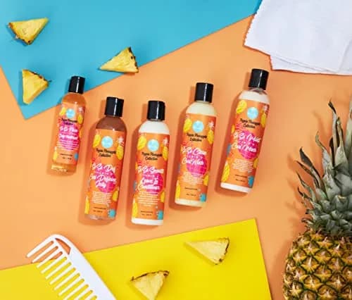 Curls Poppin Pineapple Vitamin C Scalp Treatment 4 Fl Oz | Refreshing, Nourishing & Protecting for All Curl Types thumbnail 5