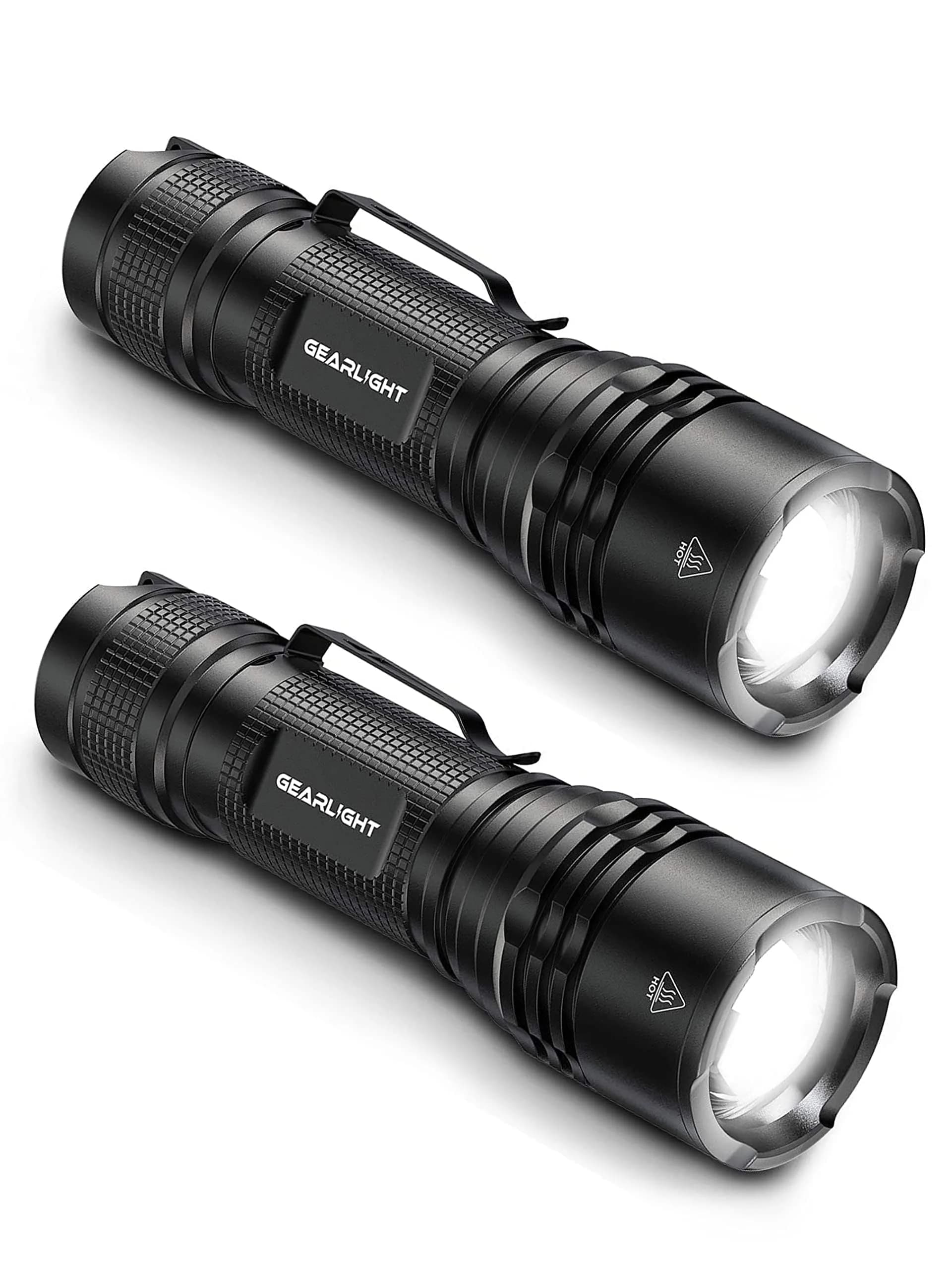 GearLight Tactical LED Flashlight Compact Water Resistant | Military-Grade Aluminum, Drop & Weather Resistant - main product image